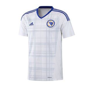 near mint Bosnia and Herzegovina 2016-18 away shirt Adidas soccer jersey Zmajevi